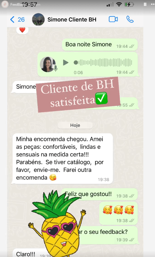 Camisola Terracota Renda Marfim — foto 3